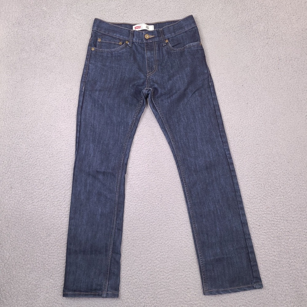 Levi's 511 Jeans Boys 16 Reg 29x28 Slim Performance Denim Blue Straight